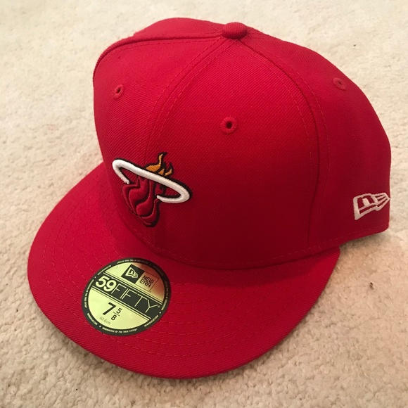 New Era Other - NEW ERA 59FIFTY Miami Heat NBA Fitted Hat